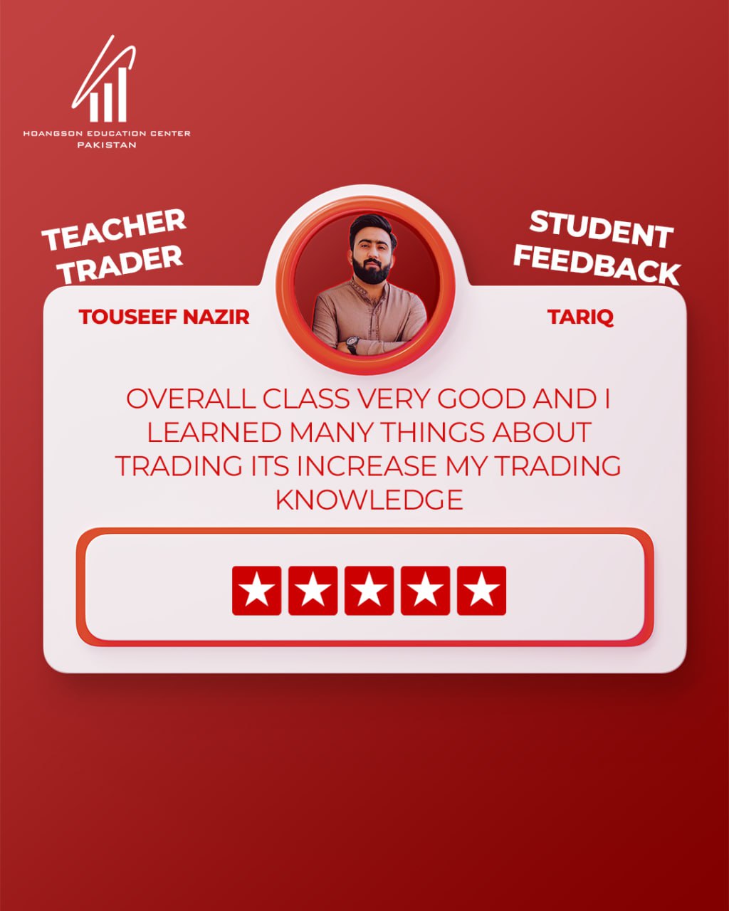 ? Success Speaks! Student Feedback from HSG Pakistan Forex Training! ???