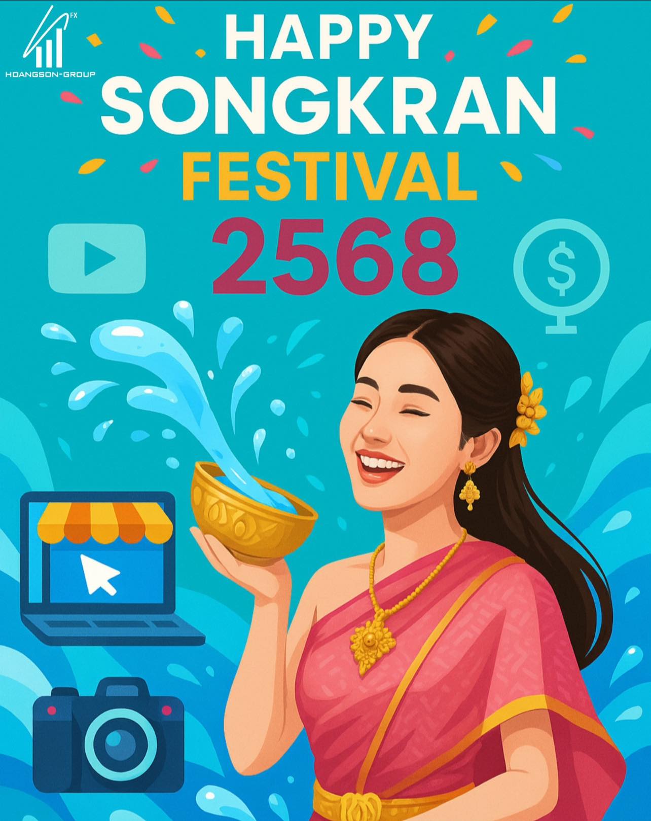 Happy Songkran Festival 2025