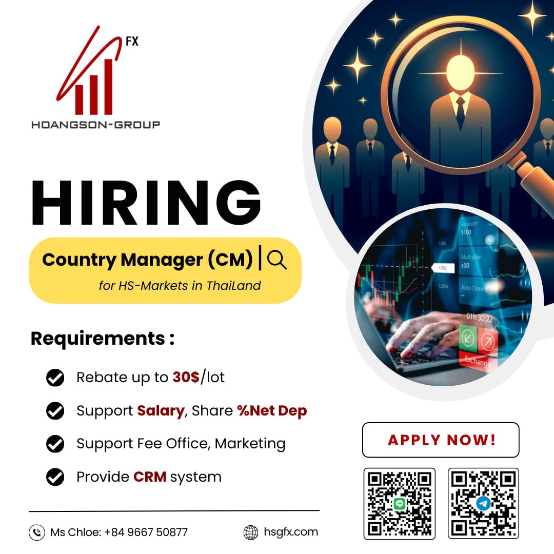 We Are Hiring: Country Manager (CM) in Thailand