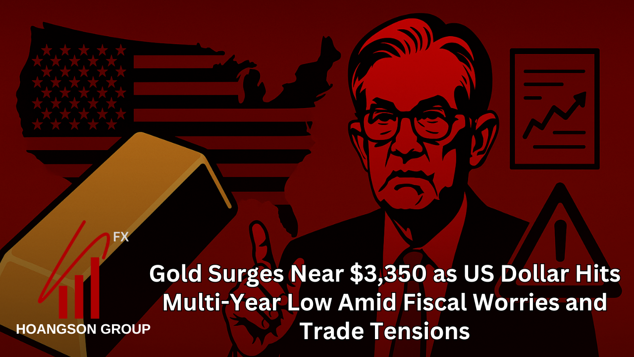 Gold Price Forecast: XAU/USD Holds Near $3,350 Despite Hawkish Fed as Trump’s Tax Plan Pressures Dollar