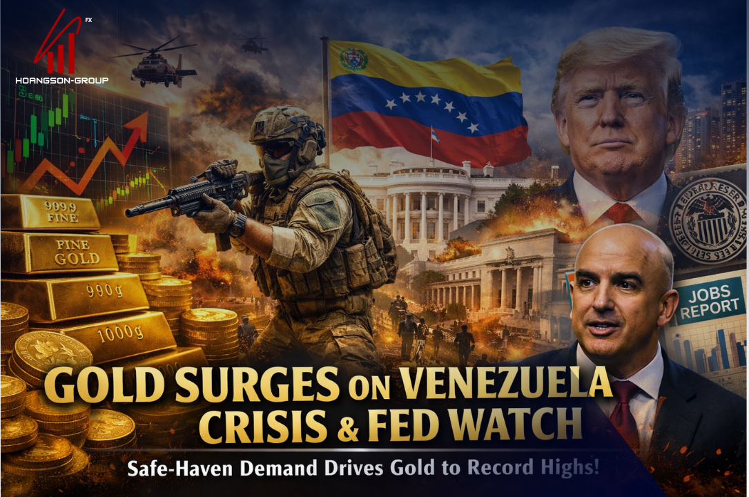 Gold Climbs to Fresh Highs as Venezuela Crisis Fuels Safe-Haven Rush