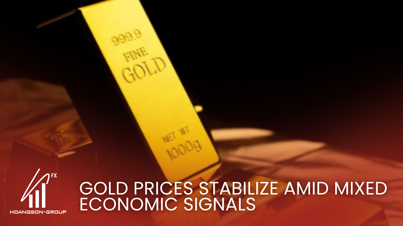 Gold Prices Stabilize Amid Mixed Economic Signals
