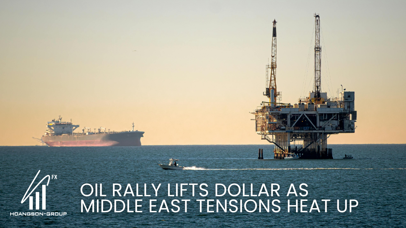 Oil Rally Lifts Dollar as Middle East Tensions Heat Up