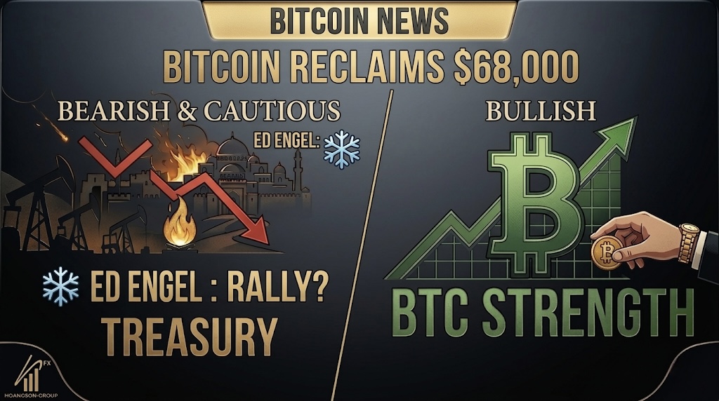 Bitcoin Breaks 5-Month Slump, Reclaims $68,000 Mark