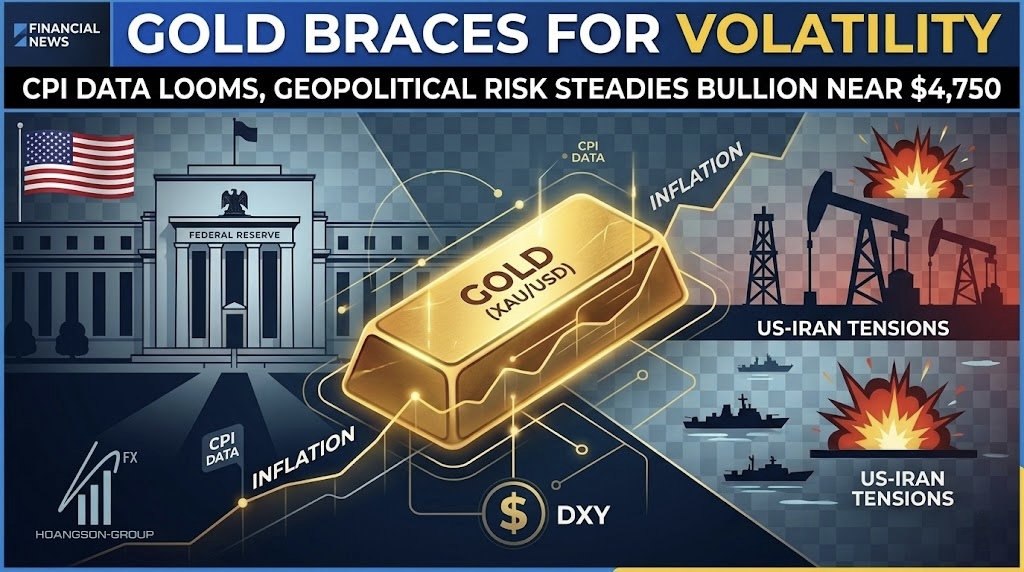 Gold Markets Brace for Volatility as CPI Data Looms Amid US-Iran Tensions
