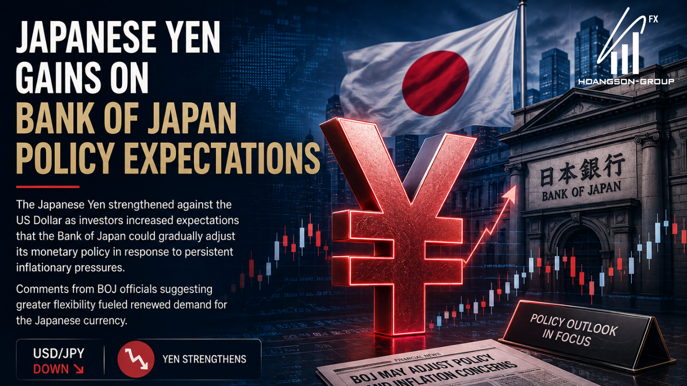 Japanese Yen Gains on Bank of Japan Policy Expectations